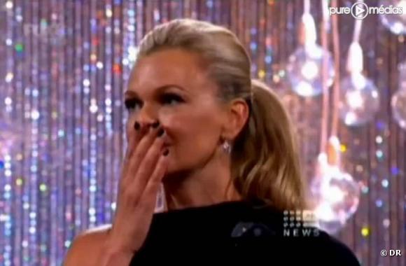 Sarah Murdoch se trompe de gagnante dans Australia's Next Top Model