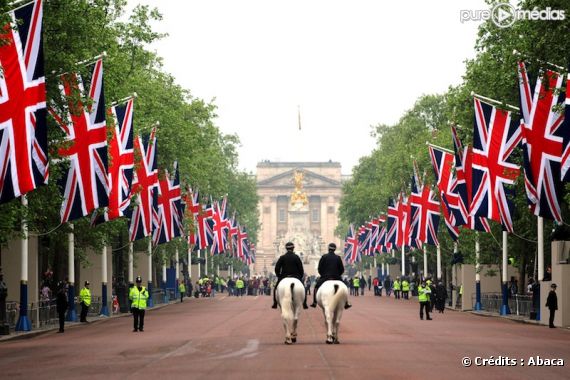 Londres pour le mariage de Kate et William