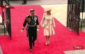 Charles et Camilla arrivent à l'Abbaye de Westminster