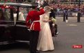 Kate Middleton arrive à l'Abbaye de Westminster