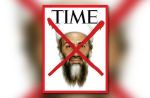 Oussama Ben Laden barré d'une croix rouge à la Une du Time