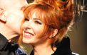 Mylène Farmer défile pour Jean-Paul Gaultier.