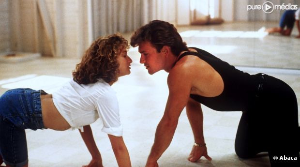 Jennifer Grey et Patrick Swayze dans "Dirty Dancing"