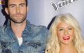 Adam Levine et Christina Aguilera