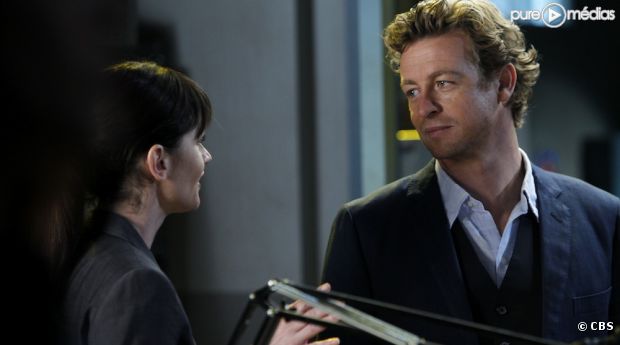 Simon Baker face à Robin Tunney dans "Mentalist"