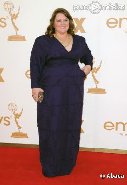 Melissa McCarthy sur le tapis rouge des Emmy Awards 2011
