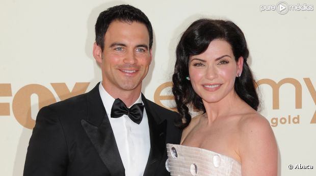 Julianna Margulies et son compagnon sur le tapis rouge des Emmy Awards 2011