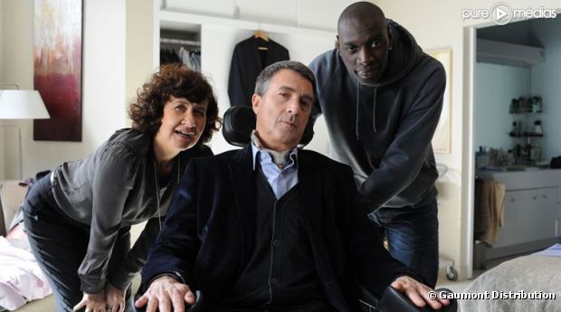 François Cluzet et Omar Sy dans le film "Intouchables"
