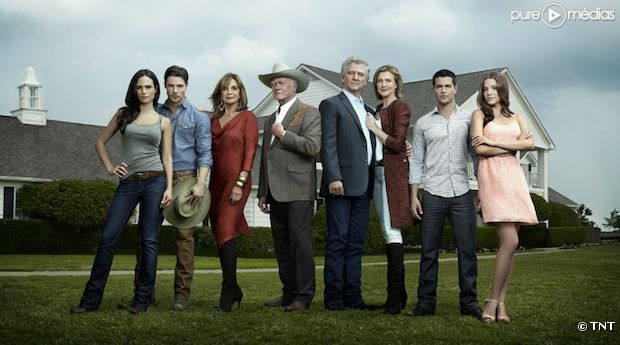 Le cast de "Dallas" 2012