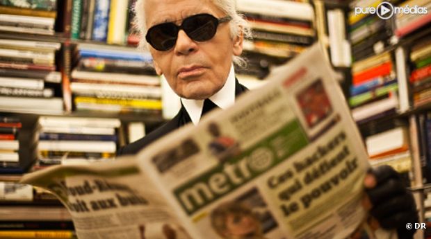 Karl Lagerfeld.