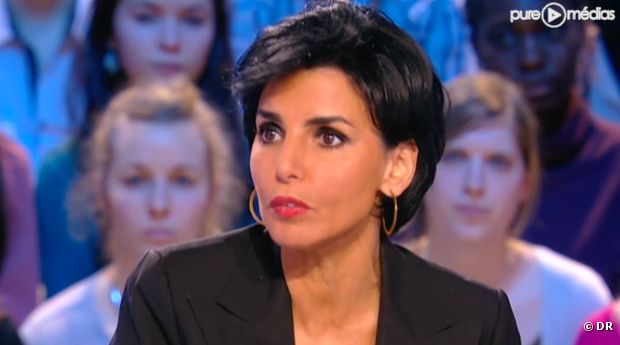 Rachida Dati, sur le plateau du "Grand Journal" le 30 janvier 2012.