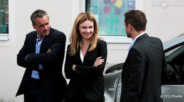 Jean-Michel Tinivelli et Marine Delterme dans "Alice Nevers, le juge est une femme"