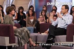 Jean-Luc Delarue sur le plateau de "Toute une histoire"