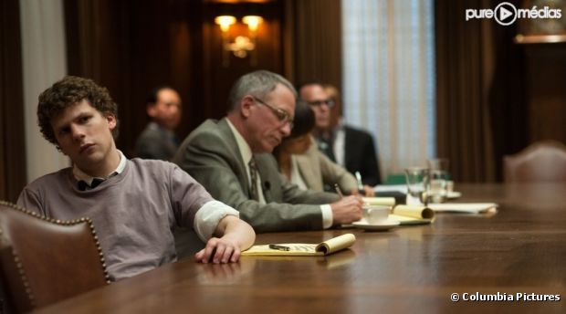 Jesse Eisenberg dans "The Social Network"