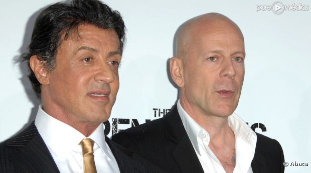 Sylvester Stallone et Bruce Willis