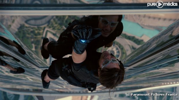 Tom Cruise dans "Mission : Impossible - Protocole Fantôme"