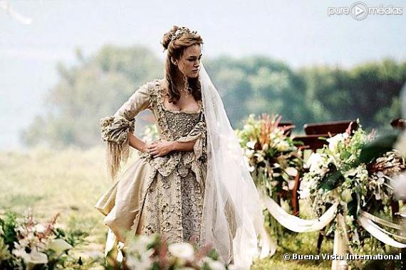 Keira Knightley dans "Pirates des Caraïbes, le secret du coffre maudit".