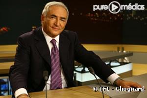 Dominique Strauss-Kahn sur le plateau du 20H de TF1 (29 septembre 2006)
