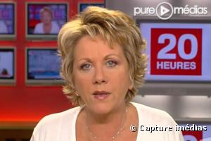 Françoise Laborde lors du 20H le 12 août 2006