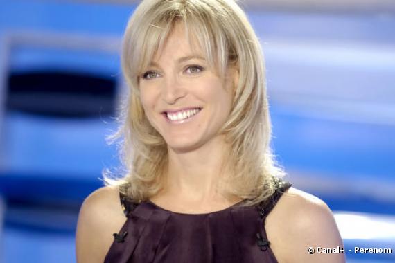 Florence Dauchez sur le plateau de "+ Clair"