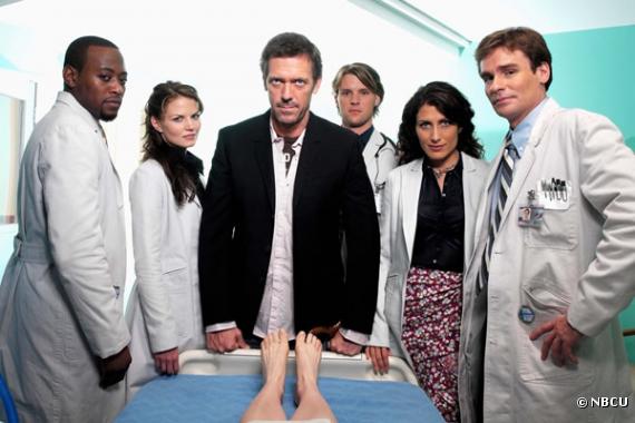 Le casting de la série "Dr House"