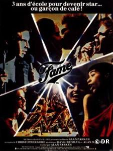 L'affiche du film musical "Fame"
