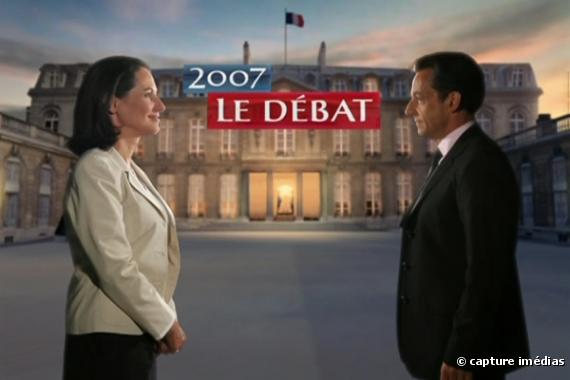 Débat Royal / Sarkozy le 2 mai 2007