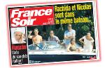 Les vacances de Sarkozy à la Une de France Soir