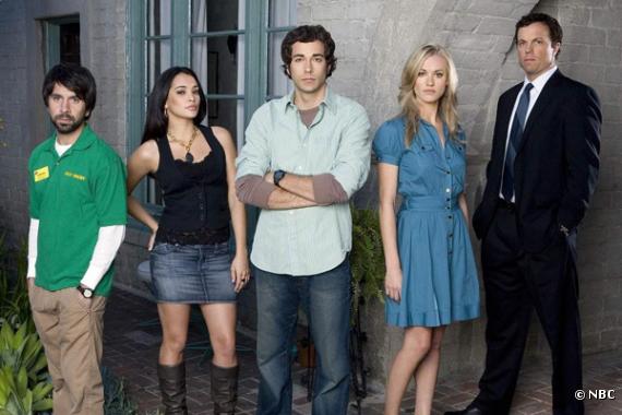 Le cast du pilote de "Chuck" sur NBC