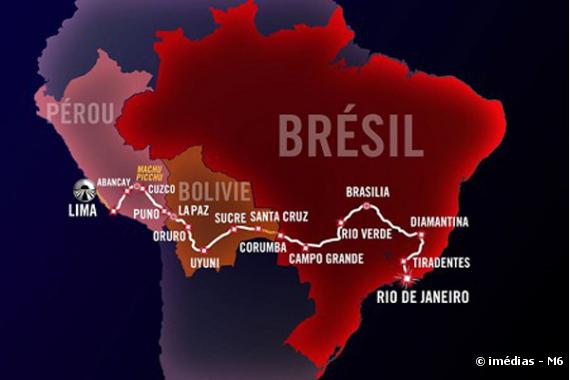 Le nouveau parcours de Pékin Express, la route des Incas.