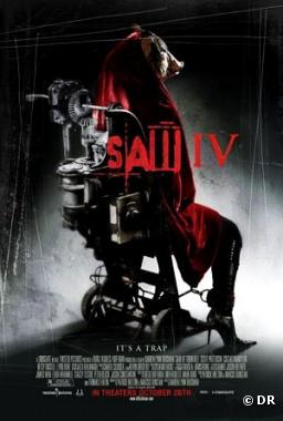 L'affiche américaine de "Saw IV"