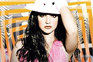 Britney Spears sur la pochette de son nouvel album "Blackout"