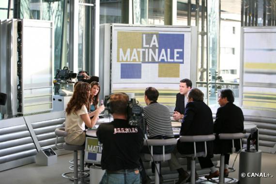 "La Matinale" sur Canal +.