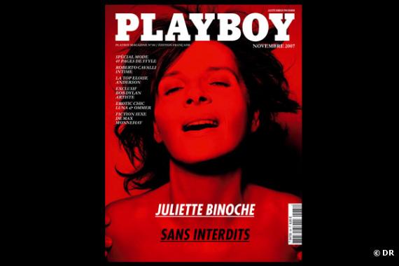 Juliette Binoche pose pour PLAYBOY