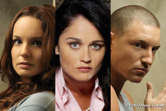 Sarah Wayne Callies, Robin Tunney et Lane Garrison dans "Prison Break"