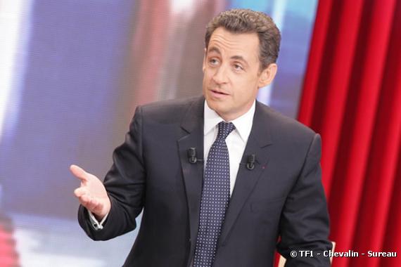 Nicolas Sarkozy dans "J'ai une question à vous poser", le 5 février 2007 sur TF1