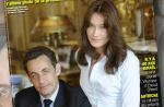 Le couple Sarkozy pose à l'Elysée pour Paris Match