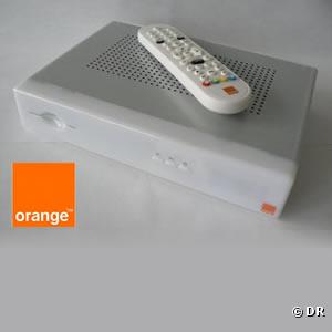 Orange tv satellite