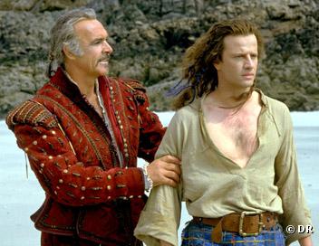 Sean Connery et Christophe Lambert dans "Highlander"
