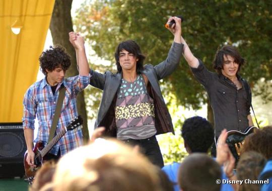 Les Jonas Brothers dans "Camp Rock"