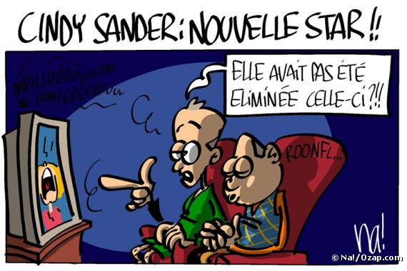 Cindy Sander : nouvelle star !