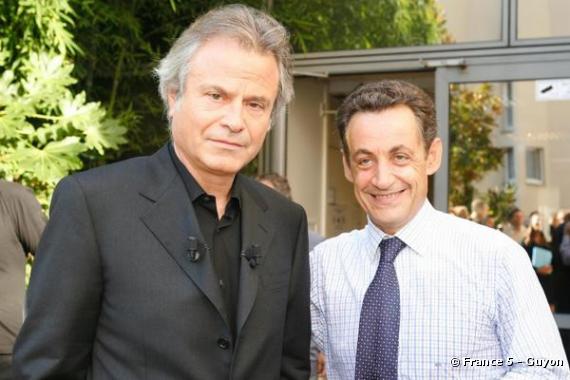 Franz-Olivier Giesbert et Nicolas Sarkozy