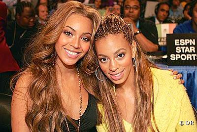 Beyoncé et Solange Knowles