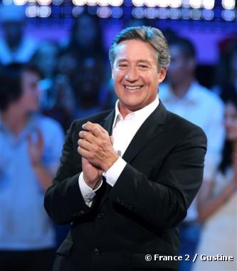 Patrick Sabatier sur le plateau de "N oubliez pas les paroles"