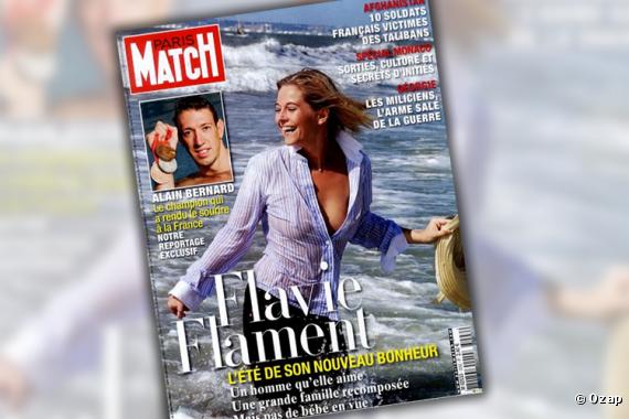 La une de Paris Match du 21 août 2008.