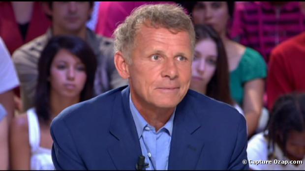 Patrick Poivre d'Arvor au "Grand Journal" de Canal+ le 1er septembre 2008