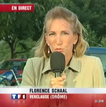 Florence Schaal, reportrice à TF1