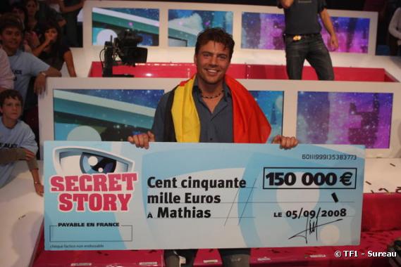 Mathias, gagnant de "Secret Story 2"
