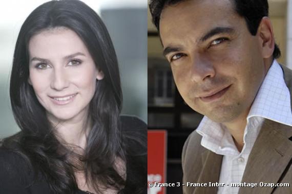 Marie Drucker et Patrick Cohen