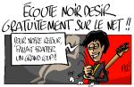 Le dessin de Na! : le retour très commenté de Noir Désir